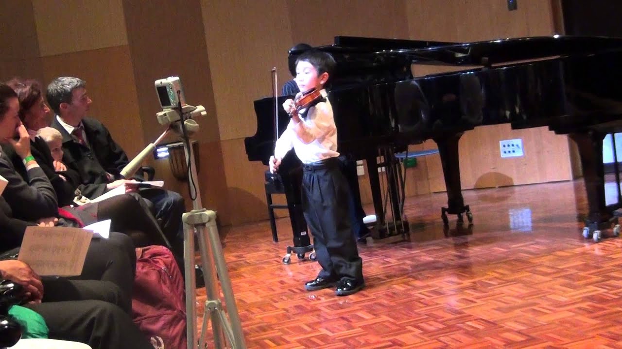 Souvenir de Sarasate - Christian Li (Aged 7)