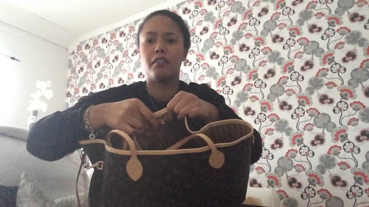 Louis Vuitton neverfull GM monogram UNBOXING | size review - YouTube