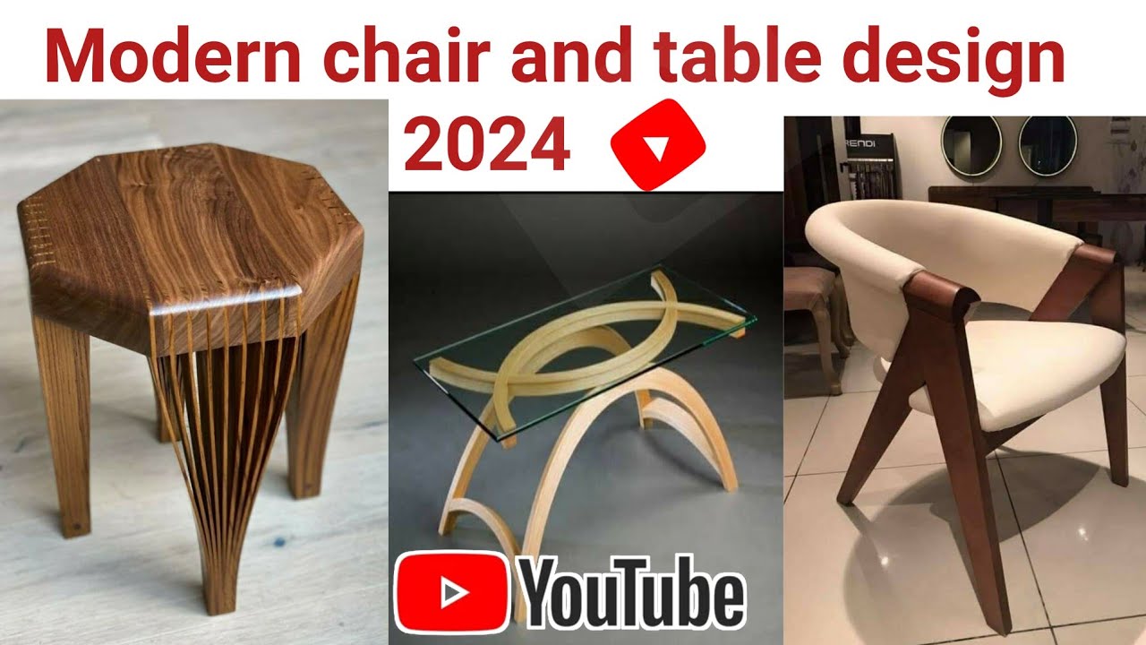 Modern chair and table design/wooden dining table sets YouTube