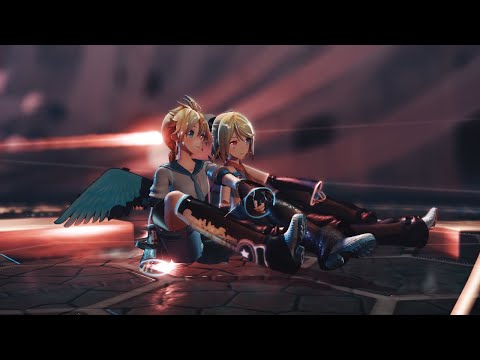 [MMD] えれくとりっく・えんじぇぅ / Electric Angel - YYB Electric Angel Rin and Len 카가미네 린 렌