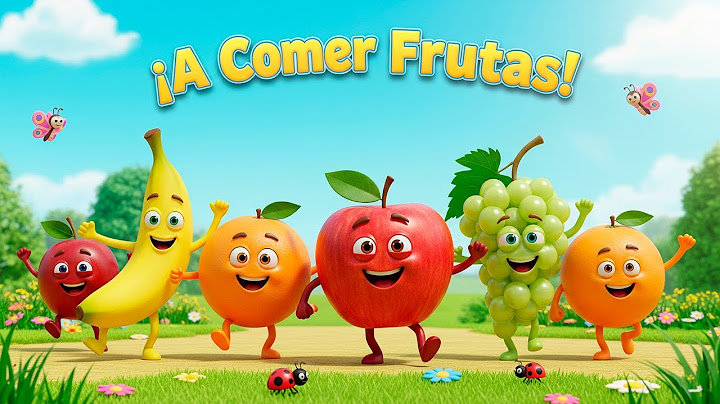 El Baile de la Fruta 🥭 ¡Imposible No Moverse!