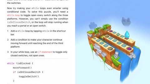 Swift Playgrounds: Creating smarter "while" Loops
