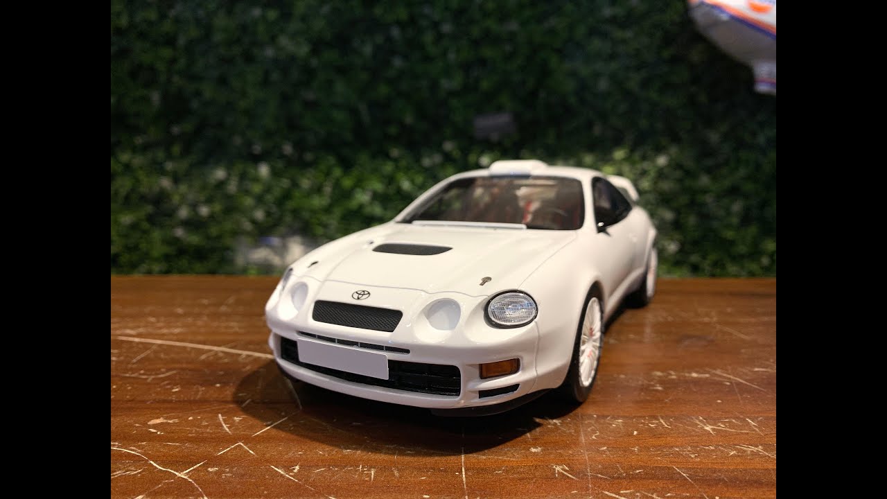 1/18 Otto Toyota Celica GT-Four ST205 White OT874 - YouTube