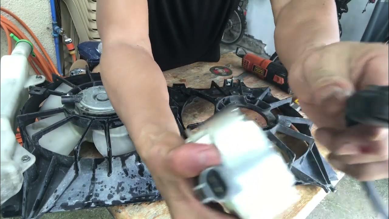 Suzuki Ciaz radiator fan motor replacement YouTube