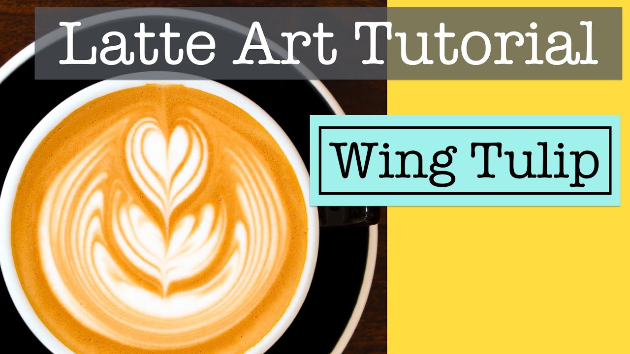 Latte Art Tutorial: Wing Tulip (Geflügelte Tulpe) | Anleitung auf deutsch