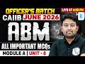 CAIIB June 2026 | CAIIB ABM Module A | Unit 8 | All Important MCQs | by Arvind Sir