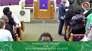 Going Home Service for Deacon Deirdre M. Lee-Elliott