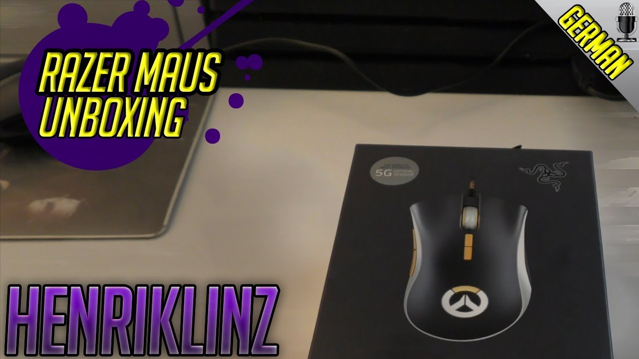 Unboxing | Razer Deathadder Elite Overwatch Edition - YouTube