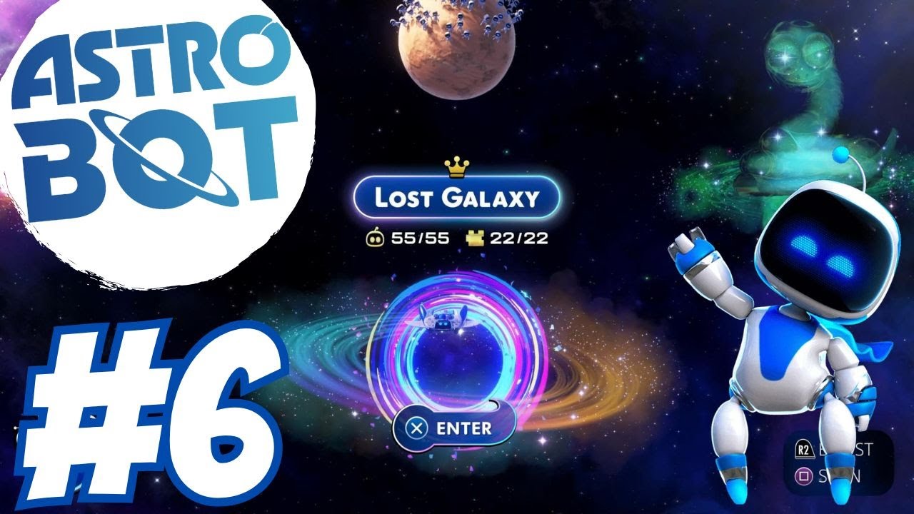 Astro Bot ALL Lost Galaxy 🤖 ALL Bots and Puzzle Pieces 🤖 No Commentary ...