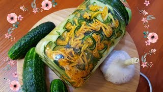 ОГУРЧИКИ По-Корейски на ЗИМУ // МАРИНОВАННЫЕ ОГУРЧИКИ ВКУСНЕЕ НЕ БЫВАЕТ ОГУРЧИКИ По-Корейски на ЗИМУ // МАРИНОВАННЫЕ ОГУРЧИКИ ВКУСНЕЕ НЕ БЫВАЕТ
