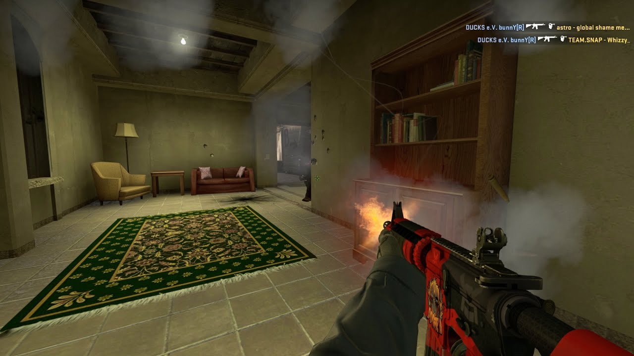 5k M4A4 WITH 4k SPRAYDOWN by bunnY [csgo-demos]