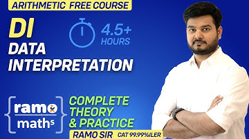 Data Interpretation - DI by RaMo Sir (Complete Free Course - SSC CGL CHSL 2020)