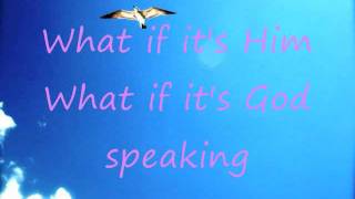 Video thumbnail of "Mandisa - God Speaking"