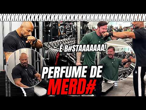 TROLARAM CARIANI E BALESTRIN COM PERFUME DE BOST4 (cariani não aguentou)