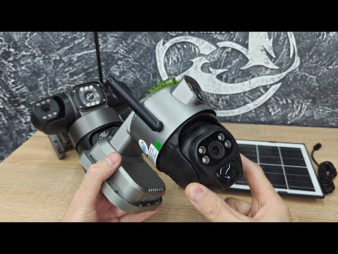 Full control without wires, 4G standalone outdoor camera