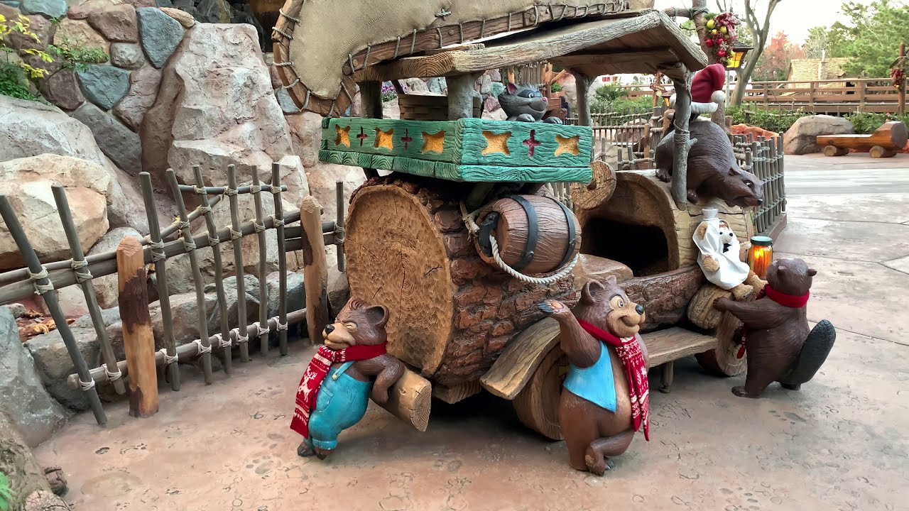 ＴＤＬ　スプラッシュマウンテン くまどん　ぬいぐるみ クリッターカントリー　(e Disney - ○ディズニー くまどん ぬいぐるみバッジ スプラッシュ