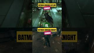 Arkham Asylum Combat Vs. Arkham Knight Combat