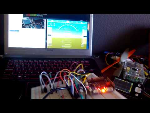 Artificial horizon test