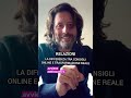 RELAZIONI. La differenza tra consigli online e trasformazioni reali | Info info@agostiniriccardo.com