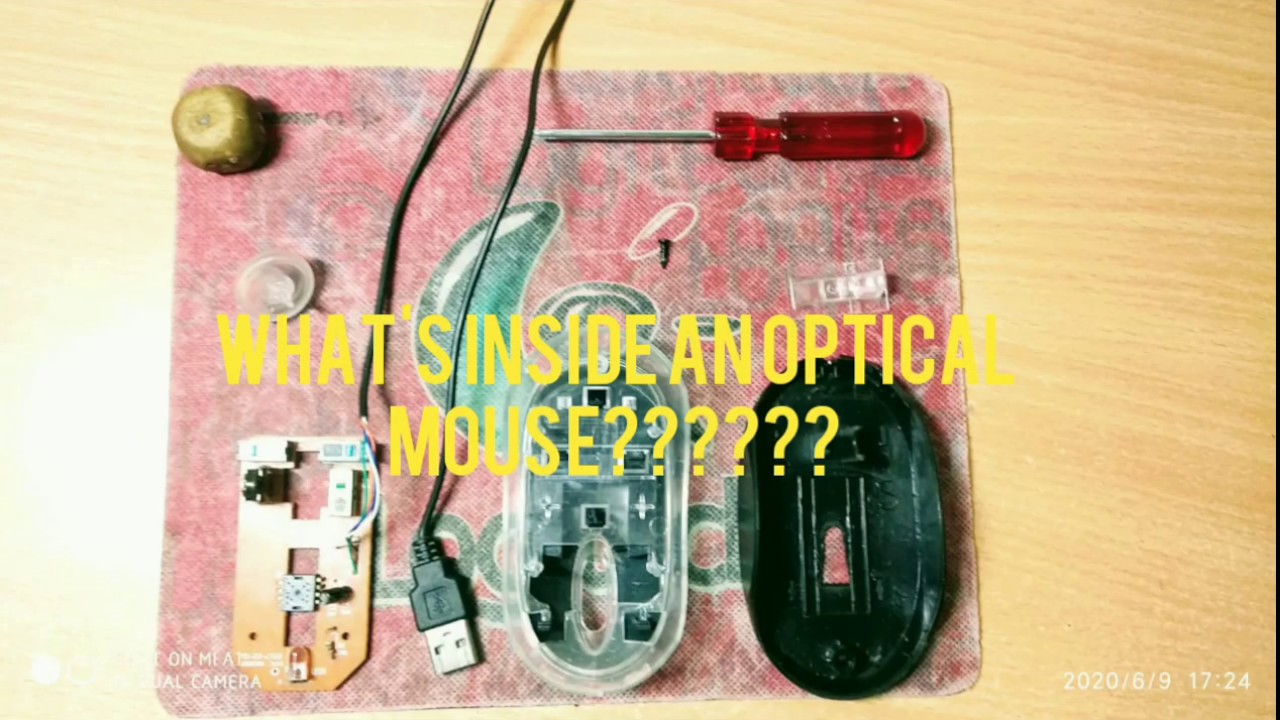 WHAT'S INSIDE AN OPTICAL MOUSE?????? - YouTube