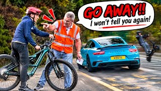 BUGGER OFF! Marshall Tells Annoying Kids To Leave Porsche Meet