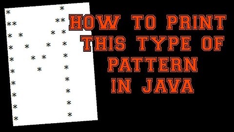 How To Print Alphabet M Pattern In Java