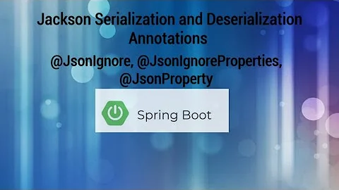 15. What is @JsonIgnore | @JsonIgnoreProperties | @JsonProperty | Jackson  Annotations | Spring Boot