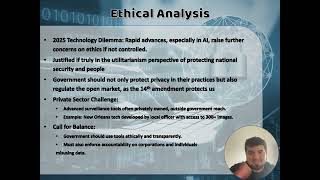 Government Protection vs Privacy Exploitation CGS3095