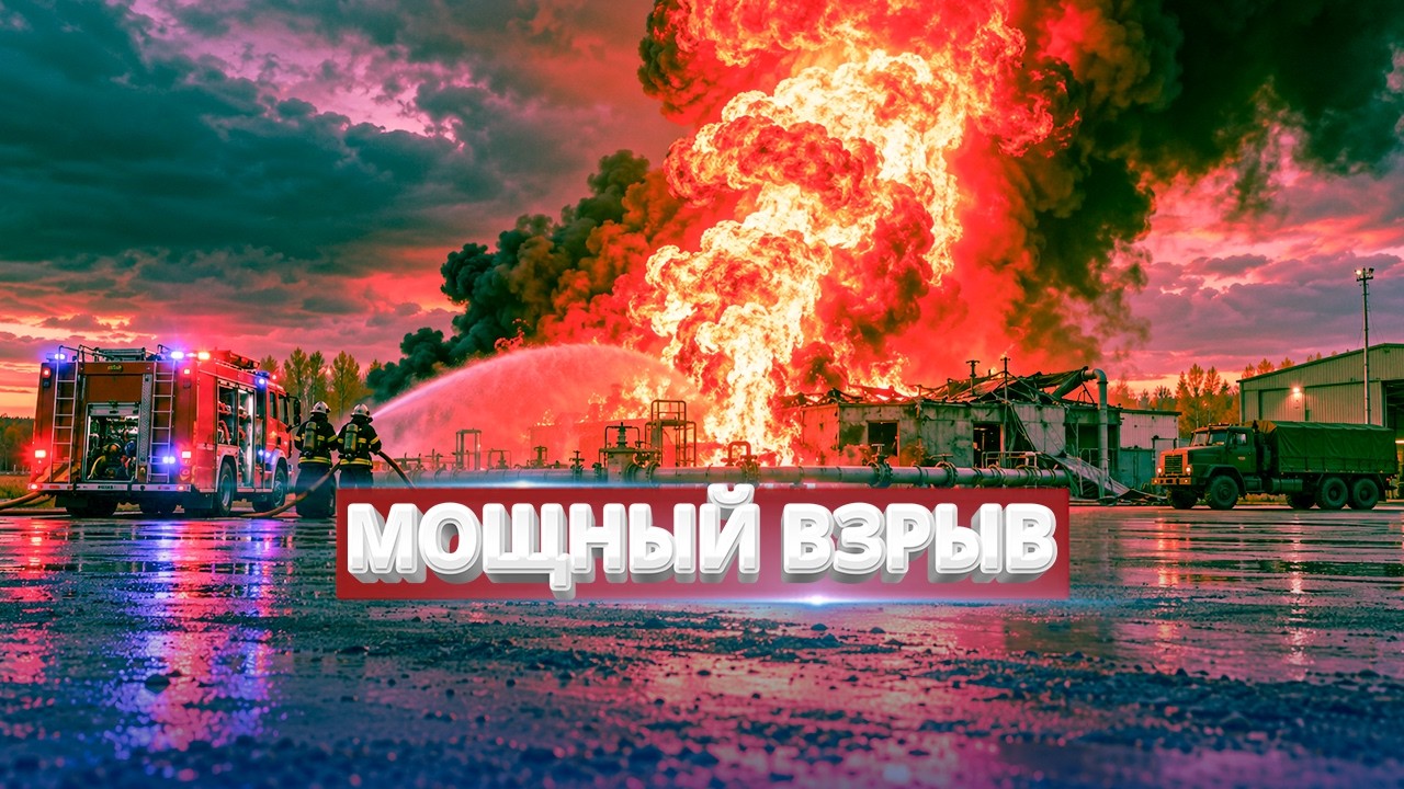 Смертельная катастрофа на военной базе / Мощный взрыв и десятки раненых