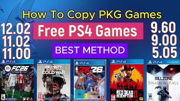 Hoe je geïnstalleerde PS4 PKG-games kopieert/back-upt naar USB +12.02 of lager