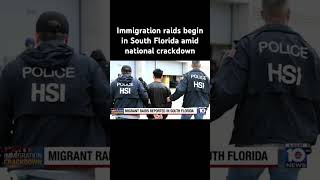 Immigration raids begin in South Florida amid national crackdown #immigration