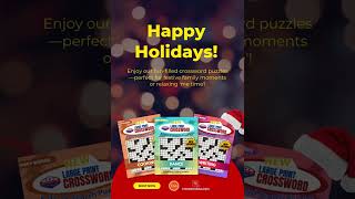 Holiday Fun with Crossword USA  #puzzle #games #gifts #