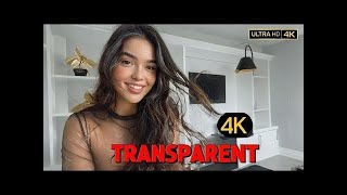 4K Transparent Cleaning Video Try On Haul Clean With Top Share