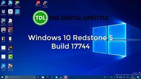 Hands on with Window 10 Redstone 5 Build 17744