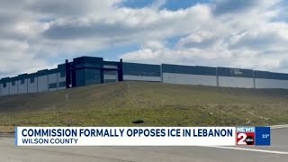 Wilson County Commission formally opposes ICE facility in Lebanon