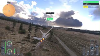 MSFS - Toiyabe Canyon | 174,367 (new PS5 WR) - Low Altitude Challenge