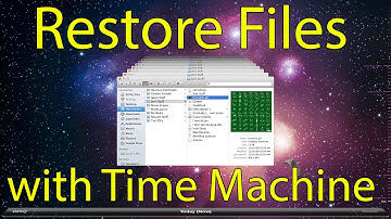 How to Restore Files with Time Machine