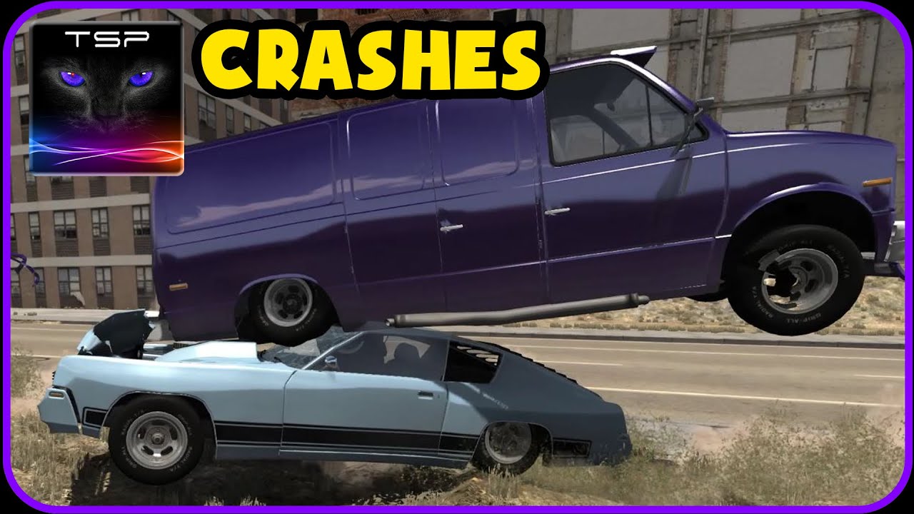BeamNG Gavril Barstow CRASHES & ACCIDENTS Part 1 YouTube