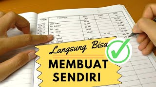 Cara Membuat Buku Kas Pengeluaran Dan Pemasukan - Simpel Banget & Auto Bisa