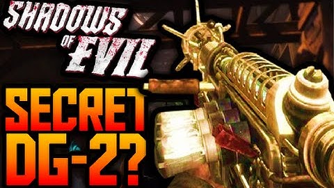 Black Ops 3 ZOMBIES ~ SHADOWS OF EVIL ~ SECRET 2nd WONDER WEAPON FOUND? WUNDERWAFFE DG-2 Easter Egg?