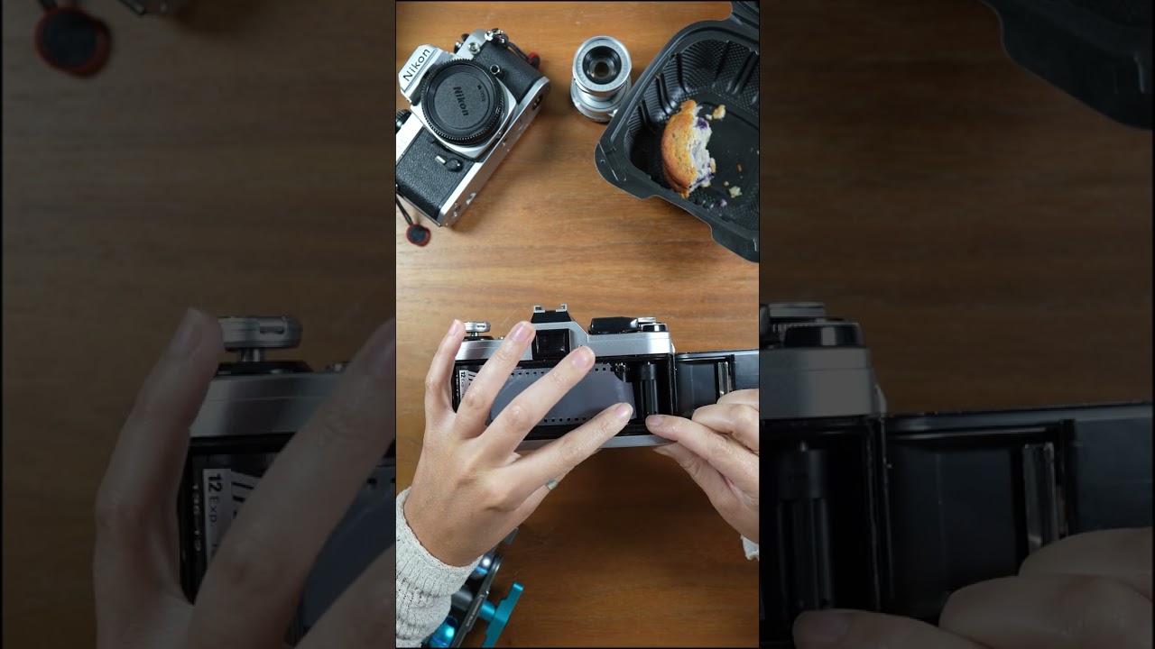 Как зарядить Canon AE-1 #пленочнаяфотография #35мм #пленка