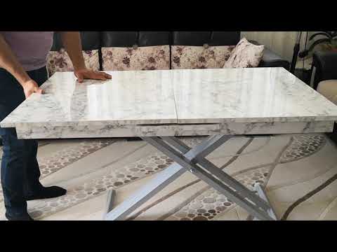 Video: Genişletilebilir mutfak masası - çok yönlü ve pratik bir mobilya parçası
