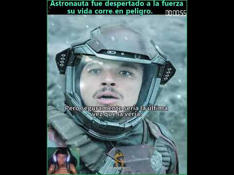 Astronauta fue despertado a la fuerza su vida corre en peligro.