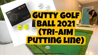 Gutty Feel Soft Golf Ball 2021 (Tri-AIM Putting Line) screenshot 2
