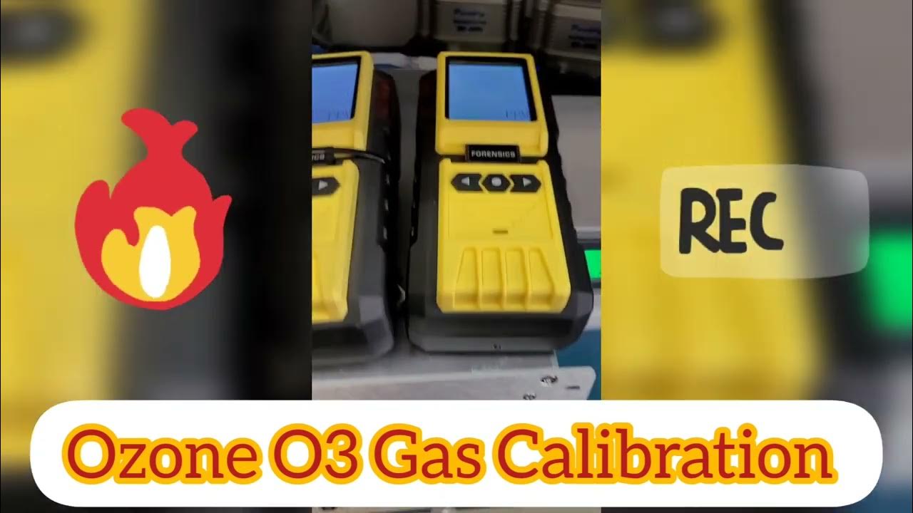 Ozone Gas Calibration (0.01ppm accuracy to NIST standard) YouTube
