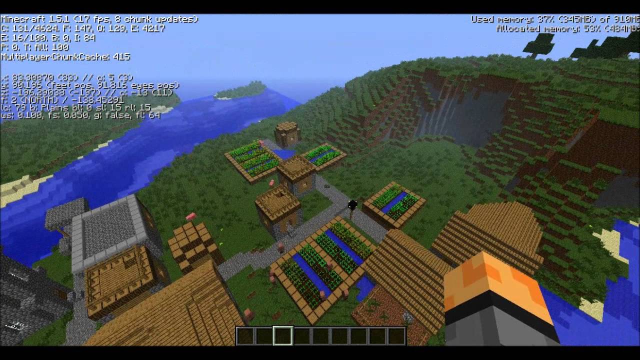 Minecraft 1.5.1 | Clustered Biome Seed | Seed Spotlight