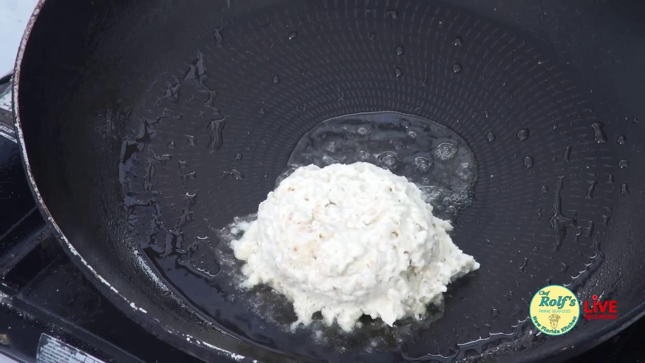 Chef Rolf's New Florida Kitchen Tip - Crab Cakes
