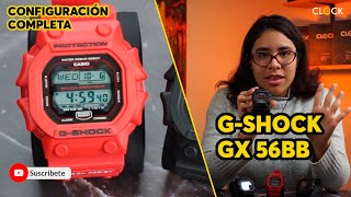 CASIO G-SHOCK GX-56BB | Cómo configurar TODAS LAS FUNCIONES