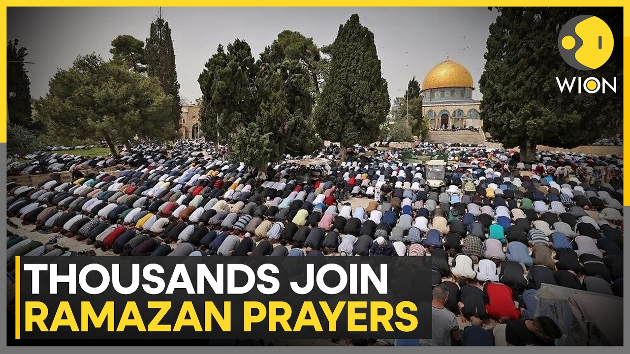 Ramazan Begins: Thousands Gather in Mosques and Courtyards for Prayers| WION