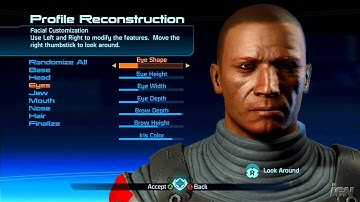 Mass Effect Xbox 360 Preview - Character Creation Preview